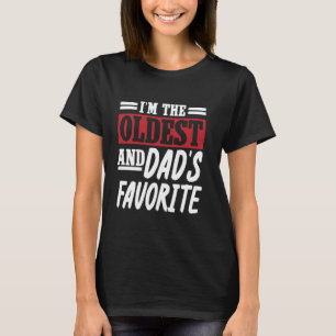 Ich bin das Älteste und Lieblingskomiker-Geschwist T-Shirt