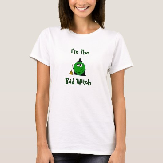 Ich bin das Bad Witch Weeble-Shirt T-Shirt (Vorderseite)