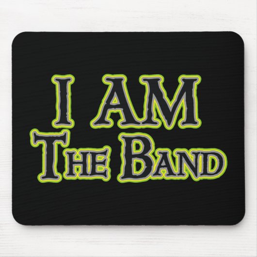 ICH BIN das Band Mousepad (Vorne)