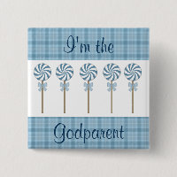 Ich bin das besonders angefertigte Godparent-Blau