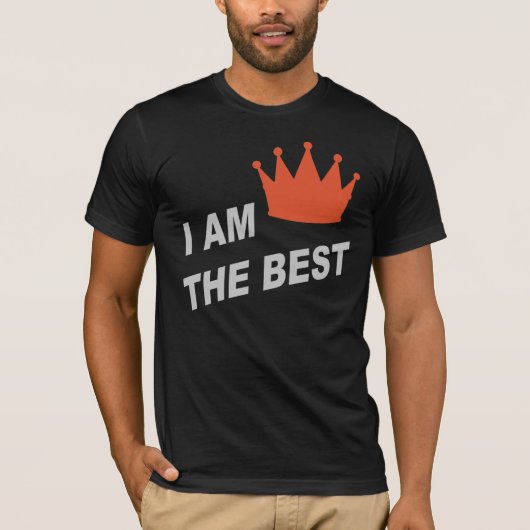 Ich bin das beste Shirt (Vorderseite)