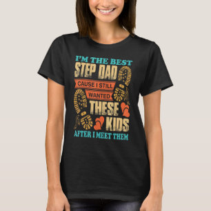 Ich bin das beste Stiefvater-Outfit für den Vatert T-Shirt