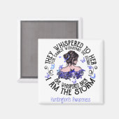 Ich bin das Bewusstsein des Sturms Huntington Magnet (Vorderseite/Rückseite)