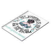 Ich bin das Bewusstsein für das Storm Tourette-Syn Notizblock (Linke Seite)