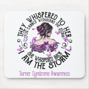 Ich bin das Bewusstsein für das Sturm-Turner-Syndr Mousepad