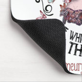 Ich bin das Bewusstsein für das Sturmgedächtnis Mousepad (Ecke)