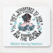 Ich bin das Bewusstsein für die Erholung der Sturm Mousepad (Vorne)