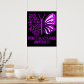 Ich bin das Bewusstsein für die Gewalt im eigenen Poster (Küche)