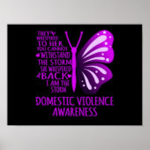 Ich bin das Bewusstsein für die Gewalt im eigenen Poster (Vorne)