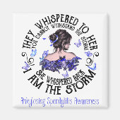 Ich bin das Bewusstsein für die Storm Ankylosing S Magnet (Vorne)