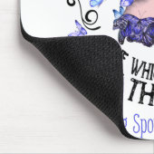 Ich bin das Bewusstsein für die Storm Ankylosing S Mousepad (Ecke)