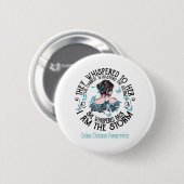 Ich bin das Bewusstsein für die Storm Celiac-Krank Button (Vorne & Hinten)