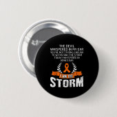 Ich bin das Bewusstsein für die Stormleukämie Button (Vorne & Hinten)
