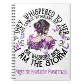 Ich bin das Bewusstsein für die Sturmflucht Notizblock (Vorderseite)