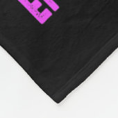 Ich bin das Bewusstsein für die Sturmgrippeepidemi Fleecedecke (Ecke)