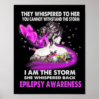 Ich bin das Bewusstsein für die Sturmgrippeepidemi Poster
