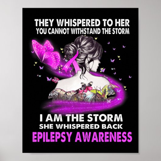 Ich bin das Bewusstsein für die Sturmgrippeepidemi Poster (Vorne)