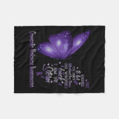 Ich bin das Bewusstsein für die stürmische häuslic Fleecedecke (Vorderseite (Horizontal))