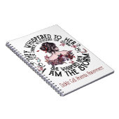 Ich bin das Bewusstsein für die Sturmkrankheit Notizblock (Rechte Seite)