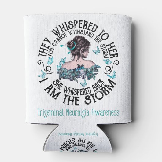 Ich bin das Bewusstsein für die Stürmtrigeminalgie Dosenkühler (Rückseite)