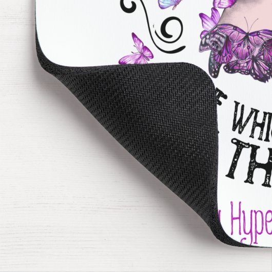 Ich bin das Bewusstsein für pulmonale Hypertonie i Mousepad (Ecke)