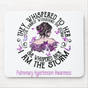 Ich bin das Bewusstsein für pulmonale Hypertonie  Mousepad