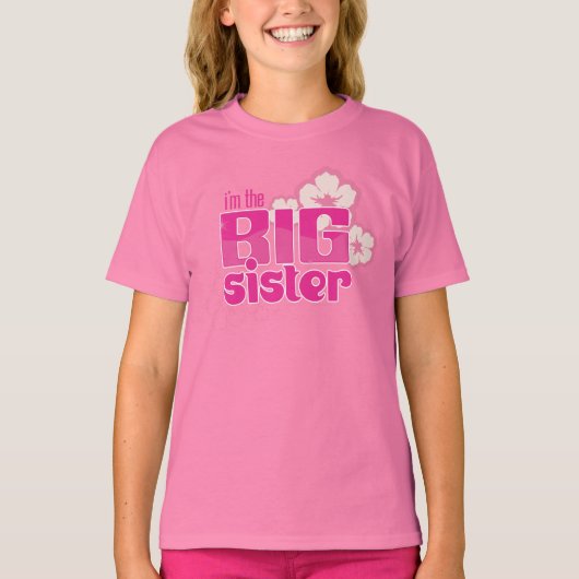 Ich bin das Big SIster-T-Shirt T-Shirt (Vorderseite)