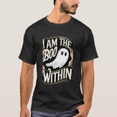 Ich bin das Boo-In-Halloween-Geist-Fun-Party T-Shirt (Vorderseite)