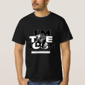 Ich bin das Boss Lion TShirt | Alpha Savage Motiva (Vorderseite)