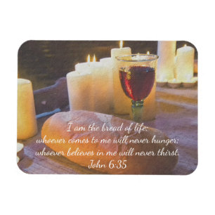 Ich bin das Brot des Leben-Magneten Magnet