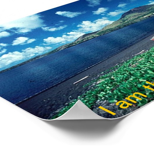 Ich bin das Brot des Lebens - Poster (Ecke)