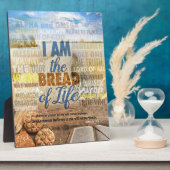 Ich bin das Brot des Lebens, sagte Jesus Fotoplatte (Seite)