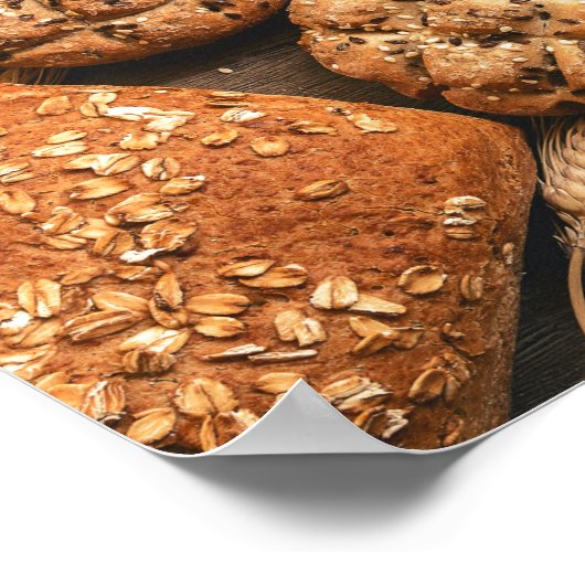 Ich bin das Brot des Lebens, sagte Jesus in Johann Poster (Ecke)