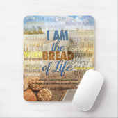 Ich bin das Brot des Lebens, sagte Jesus Mousepad (Mit Mouse)