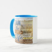 Ich bin das Brot des Lebens, sagte Jesus Tasse (Vorderseite Links)