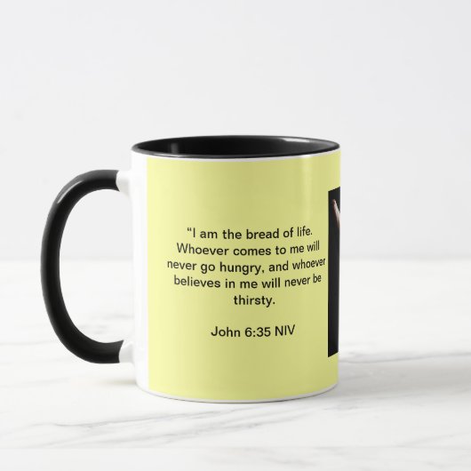 Ich bin das Brot des Lebens Tasse (Links)