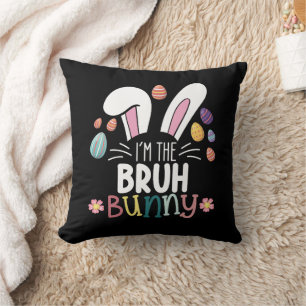 Ich bin das Bruh Bunny Oster Matching Kissen