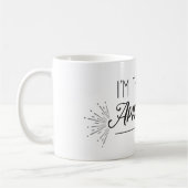 Ich bin das Chef-Apfelmus Kaffeetasse (Links)