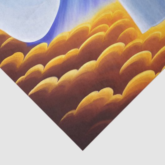 Ich bin das Christliche Papiertuchpapier Seidenpapier (Detail)