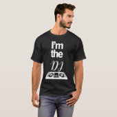 Ich bin das DJ, das Schlag-Disc-Jockey-Turntable T-Shirt (Vorne ganz)