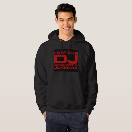 Ich bin das DJ Hoodie (Vorne ganz)
