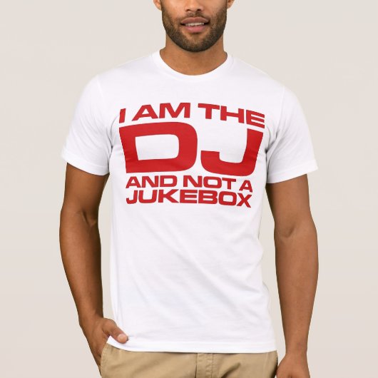 Ich bin das DJ T-Shirt (Vorderseite)