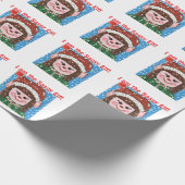 Ich bin das freche Elf-Verpackungspapier Geschenkpapier (Ecke)