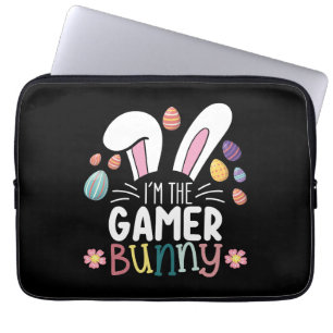 Ich bin das Gamer Bunny Gaming Oster Matching Laptopschutzhülle
