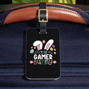 Ich bin das Gamer Bunny Gaming Osterpassende Gepäckanhänger