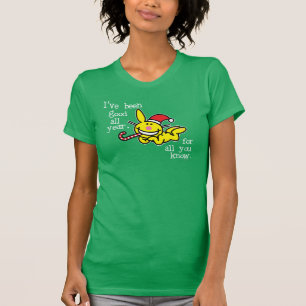 Ich bin das ganze Jahr gut gewesen T-Shirt