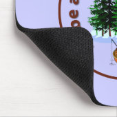 Ich bin das ganze Wochenende in der Kabine Mousepad (Ecke)