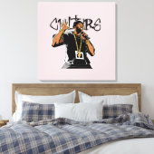 Ich bin das Gefühl der Kultur Leinwanddruck (Insitu (Schlafzimmer))