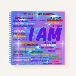 Ich bin das Geschenk an alle Menschen SpiralNotebo Notizblock