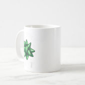 Ich bin das Geschenk - Funny Ugly Weihnachts-Sweat Kaffeetasse (Vorderseite Links)